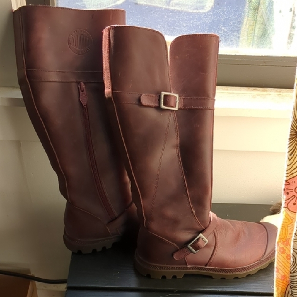 Palladium Pampa Engineer Sherpa Lined Boot